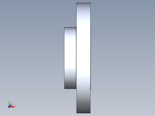 船舶管路系统S22_SeaDrainPLUS_Flange150Solid-S_37E169204_4in Sea Drain Plus - Flange 150lb Solid - S前视缩略图