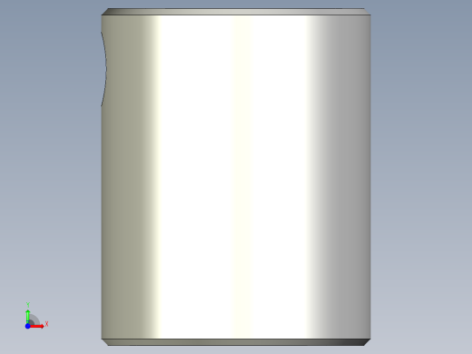 襯套(位置顯示器用)DD51,DD52-3D多系列多零件图纸模型前视缩略图