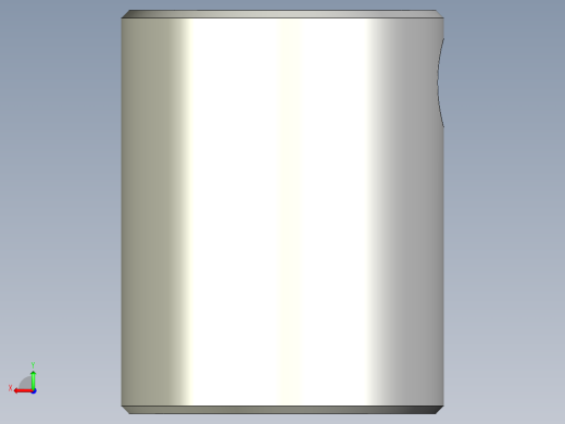 襯套(位置顯示器用)DD51,DD52-3D多系列多零件图纸模型后视缩略图