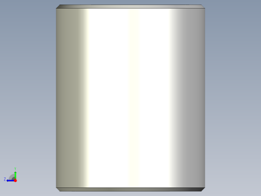 襯套(位置顯示器用)DD51,DD52-3D多系列多零件图纸模型右视缩略图