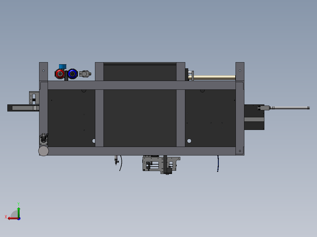 小线圈生产打蜡机sw20后视图