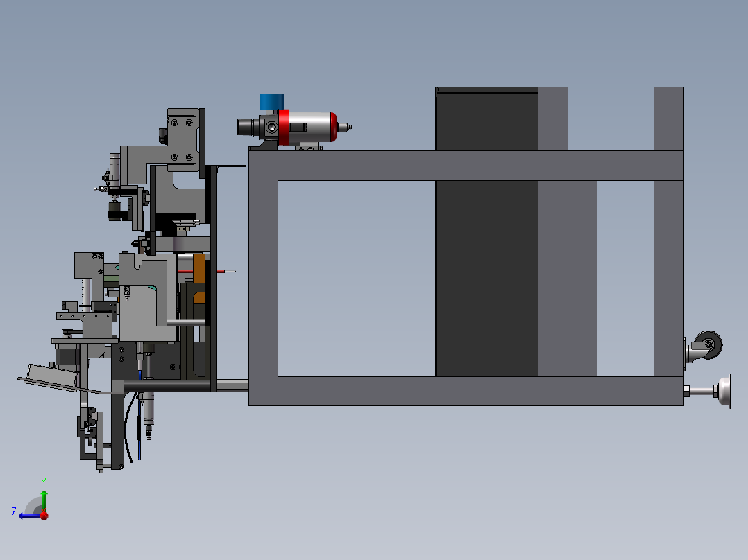 小线圈生产打蜡机sw20右视图