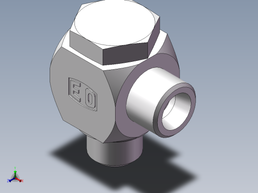 高压铰接式90度接头、1DI-18-B06