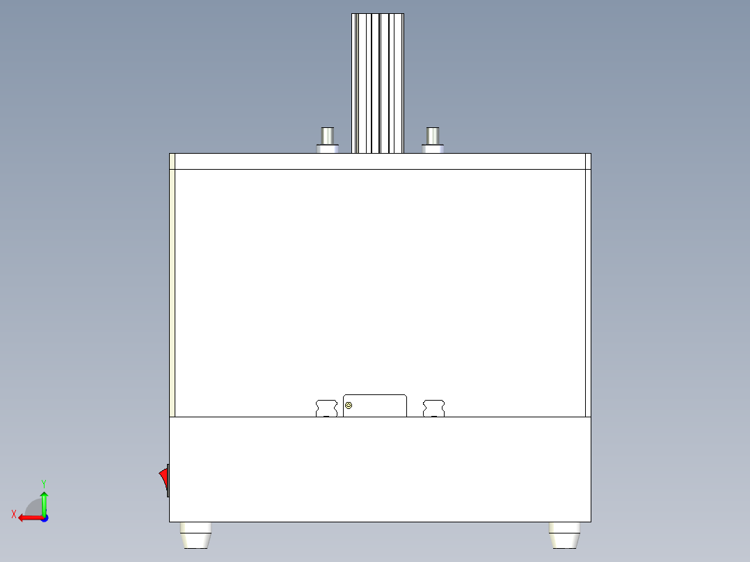 压合设备后视图