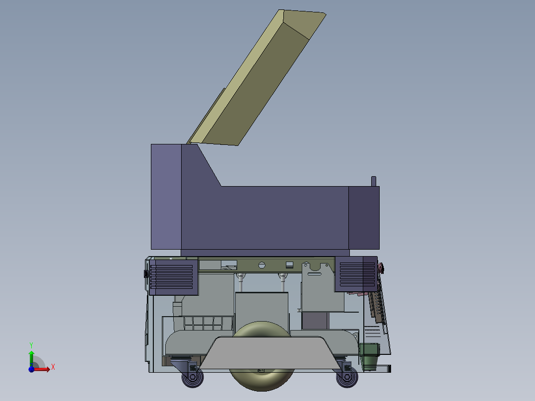 AGV小车、AGV(28)前视图