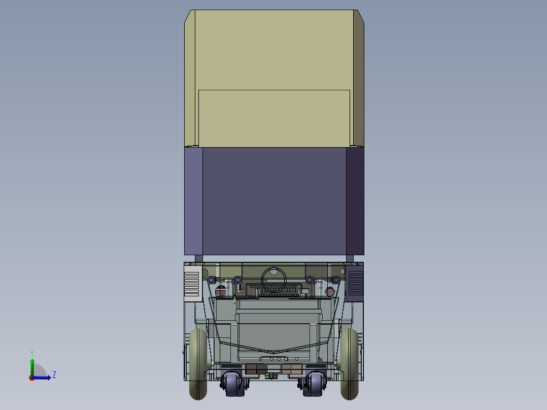 AGV小车、AGV(28)左视图