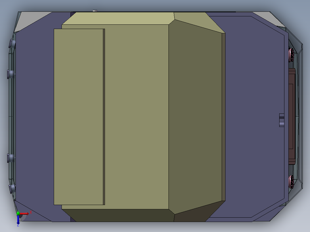 AGV小车、AGV(28)俯视图