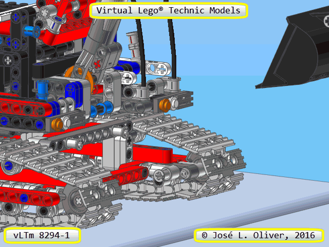 A3004088-乐高积木履带挖掘机