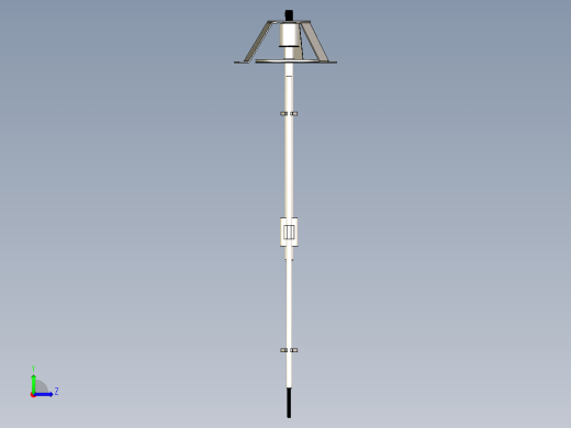 粉末二级回收反吹转翼左视缩略图