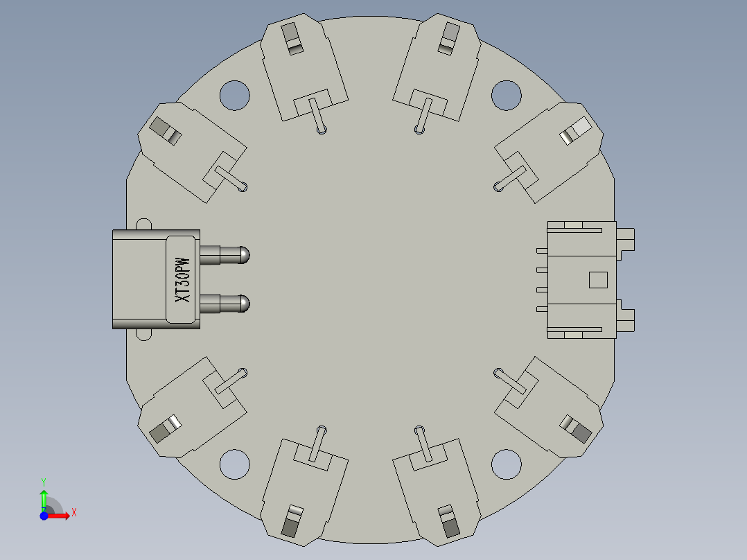 HEX_Cylin_sp前视图