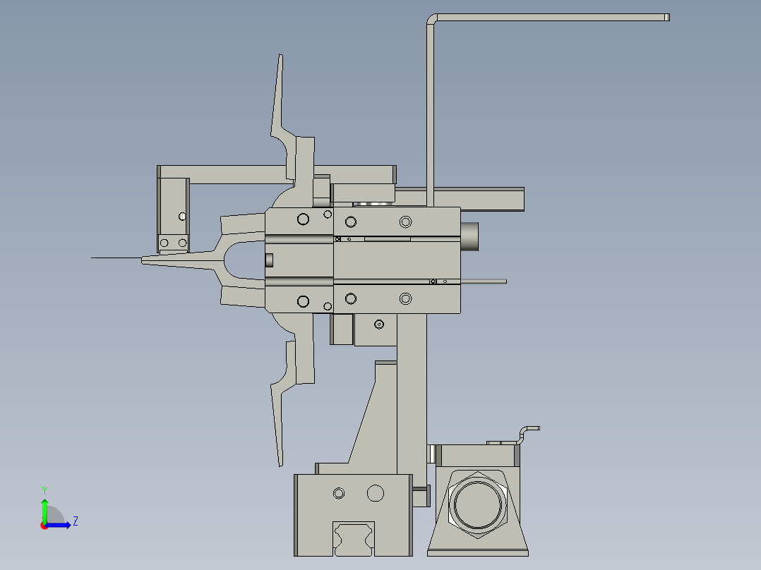 DM32A11-04-00膜搬运组件左视图