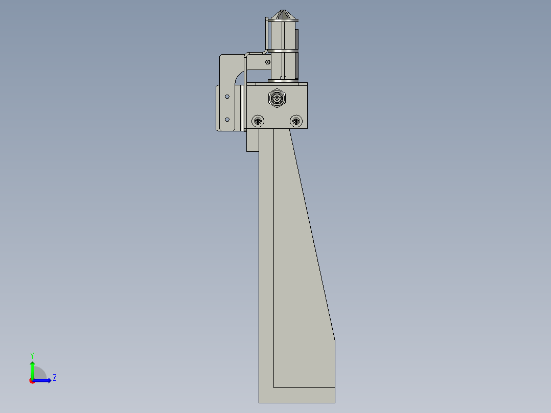 ANM-按钮帽分料左视图