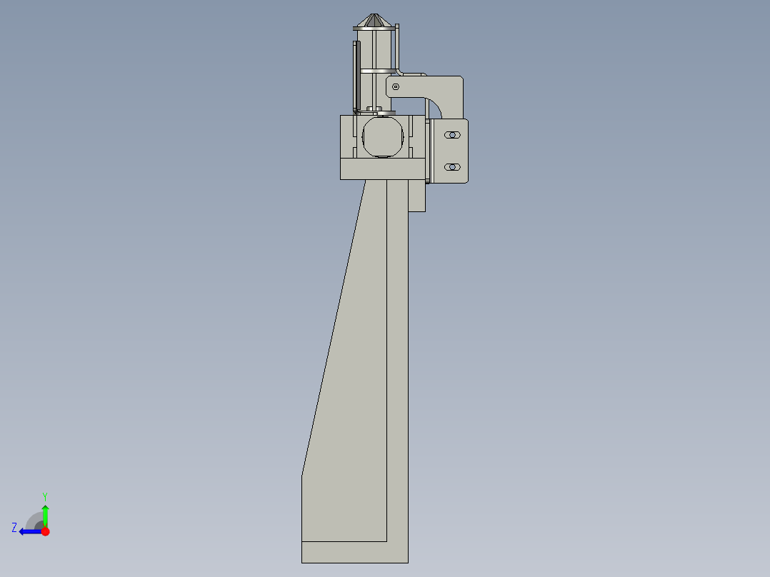 ANM-按钮帽分料右视图