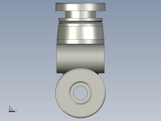 PE4管接头ZB左视缩略图