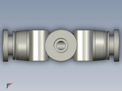 PE4管接头ZB俯视缩略图