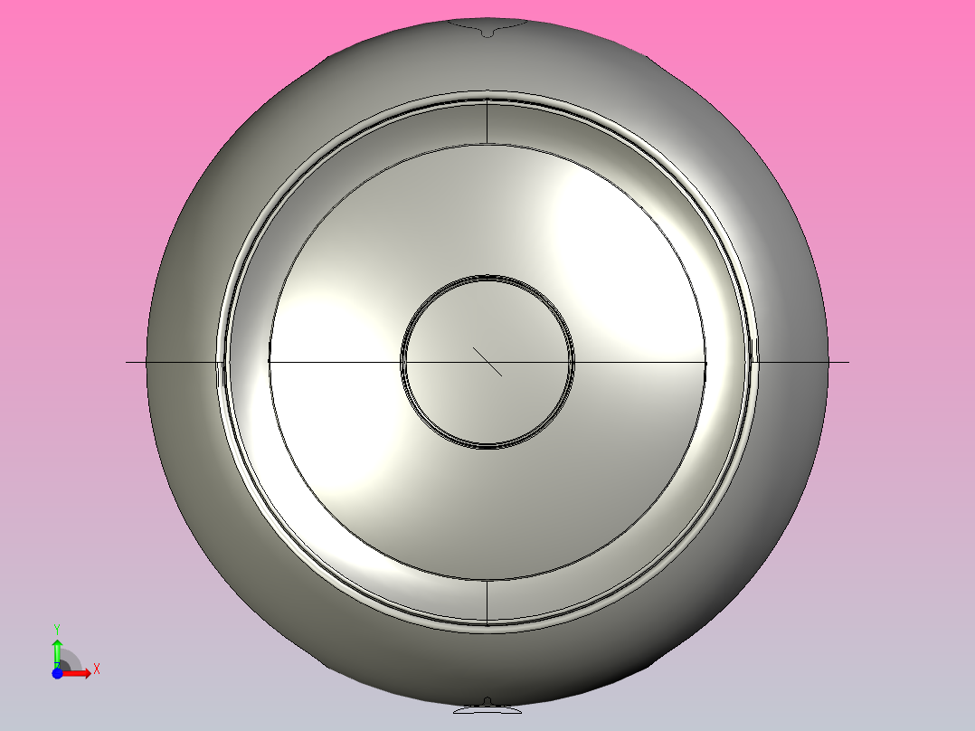 车用空气净化器前视图