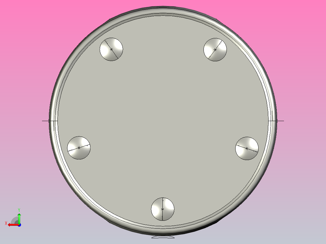 车用空气净化器后视图