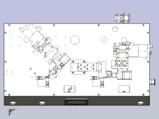 一种半自动弯折机俯视缩略图