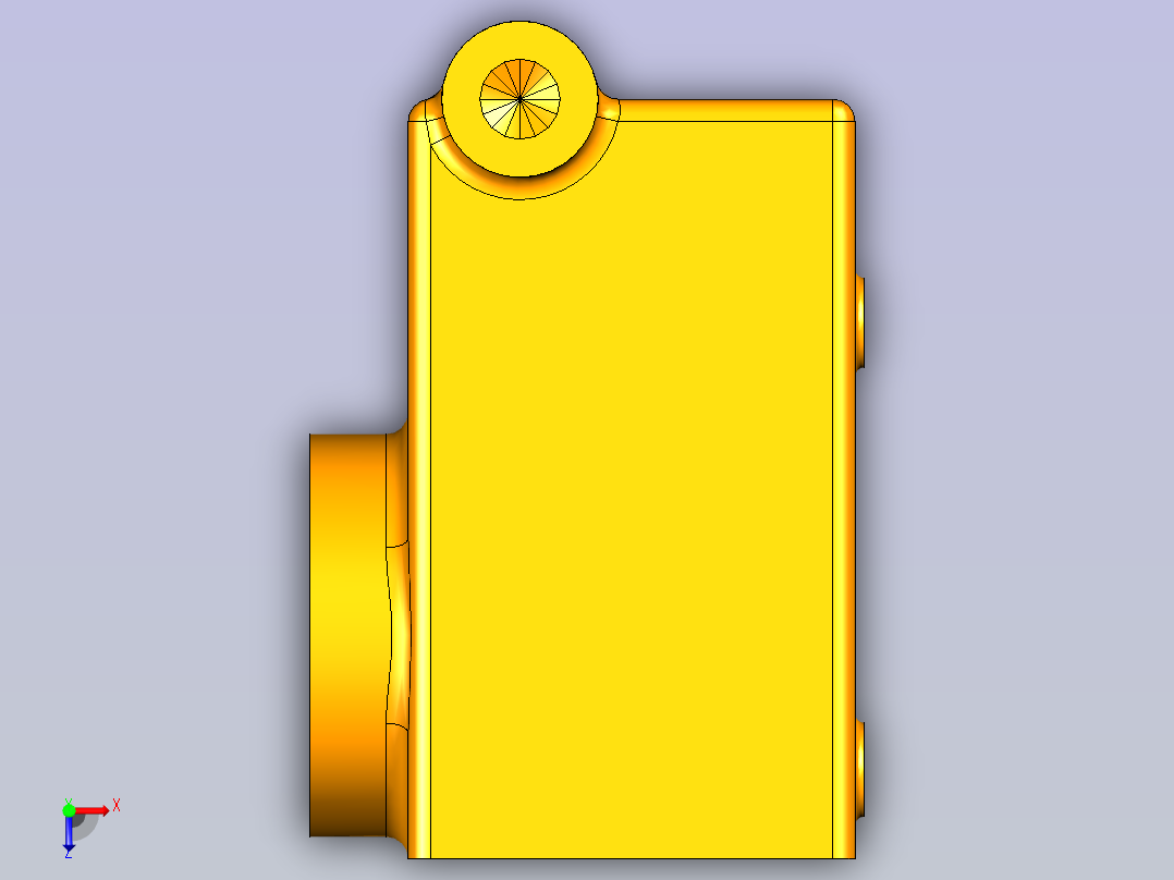 P51G箱体零件数控加工程序设计含UG三维及4张CAD图俯视图