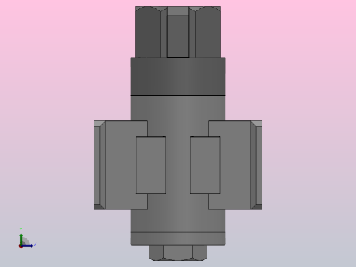 QVHL3000-03(02)型 二位三通释放式节流阀（带空锁）[QVHL3000-03]左视缩略图