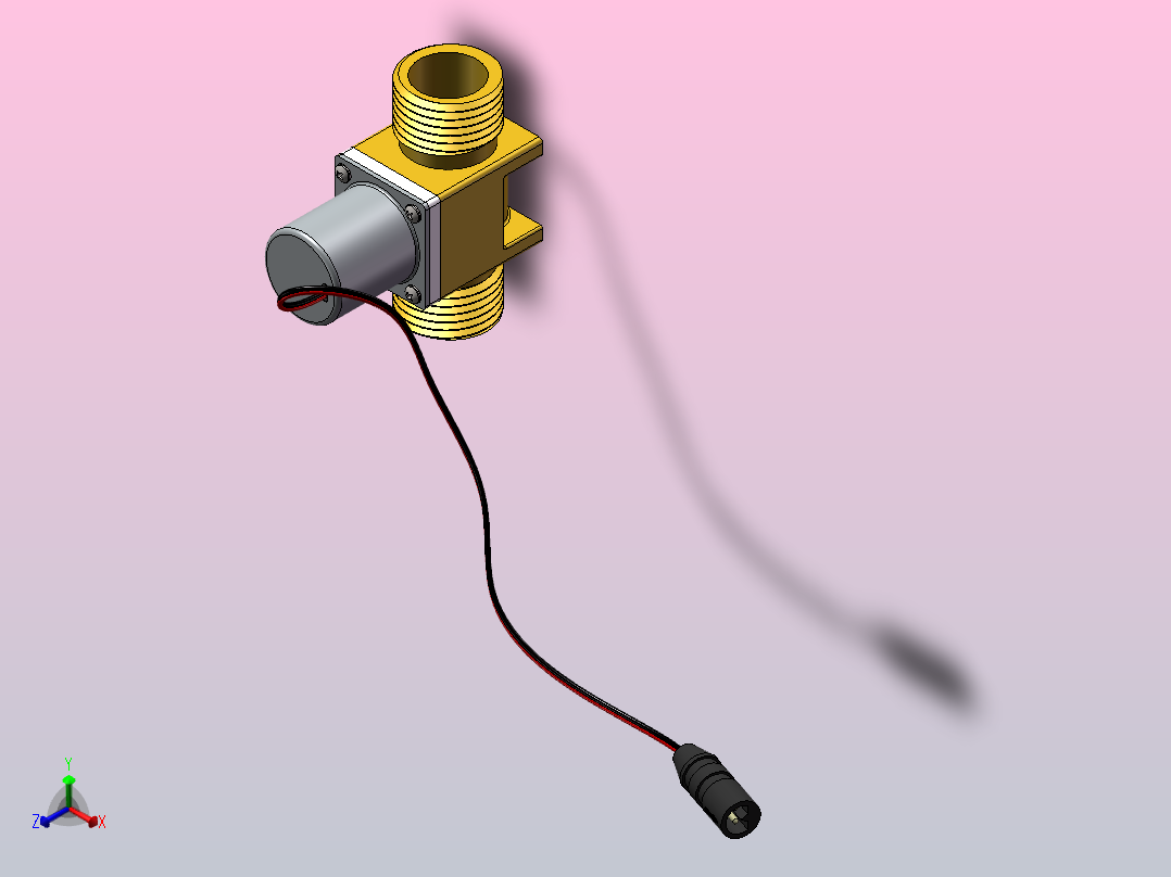 电磁阀,..rar.rar正等轴测图