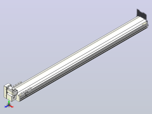 皮带直线轴半封闭可选导轨TPA-HNB-202D-140-L2050-LU-C-P75-N3