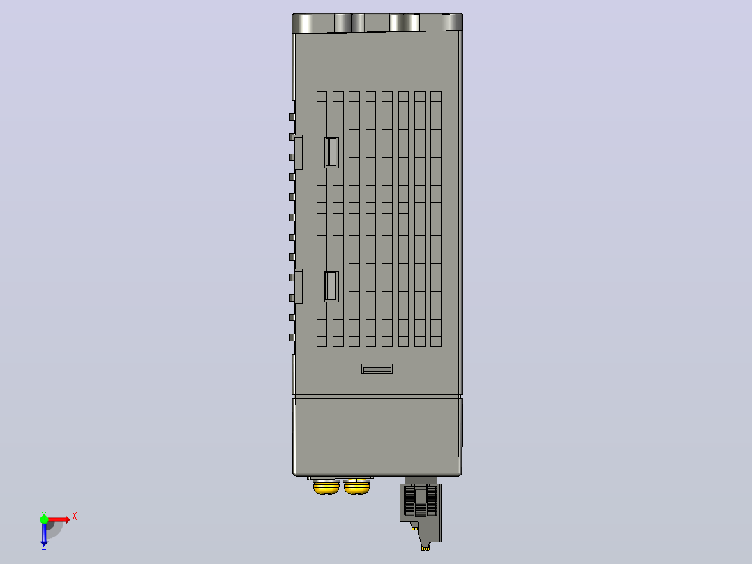 变频器BKA025俯视图