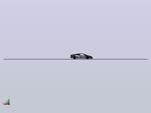 兰博基尼跑车3D打印模型后视缩略图