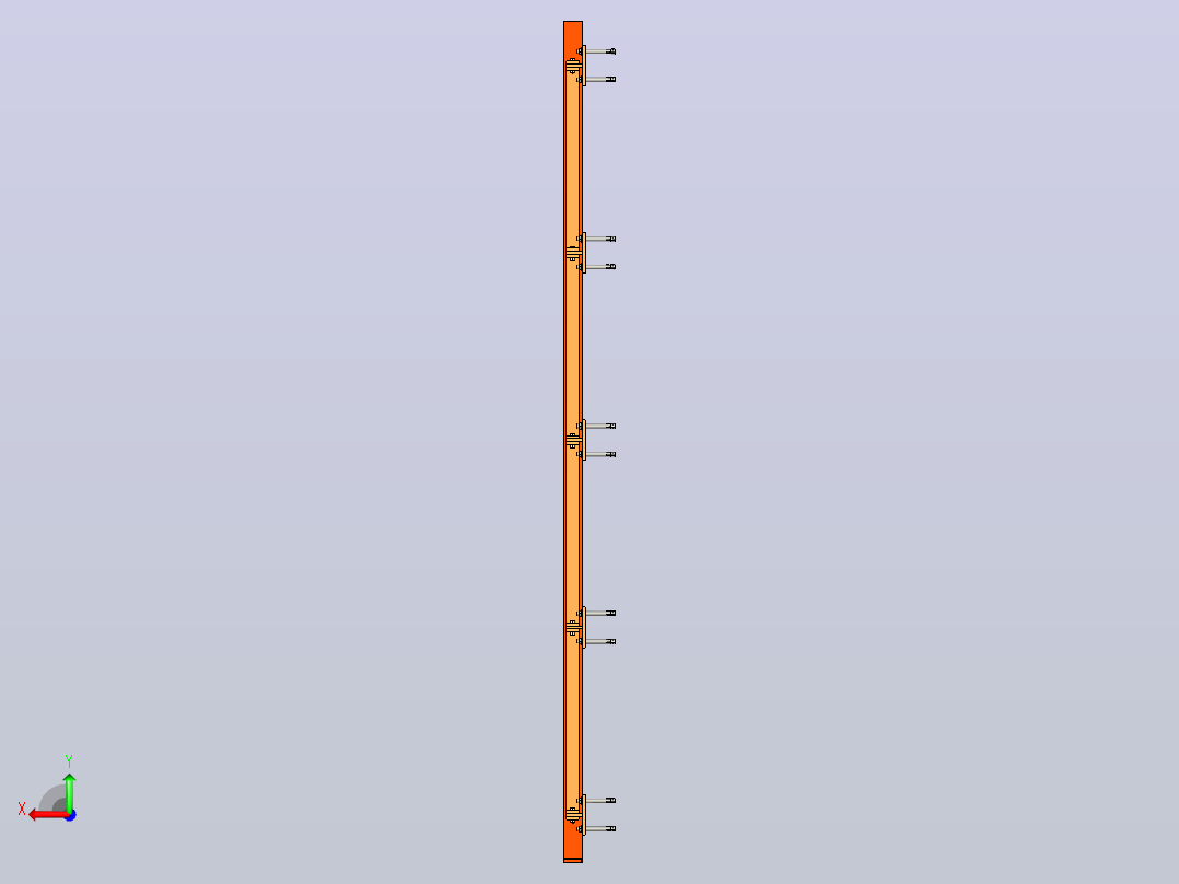上升角为25°的楼梯扶手部分...27度.zip.zip后视图
