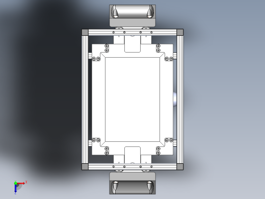 DIY真空成型机vacuum-forming-machine-模型格式为 stp sw俯视缩略图