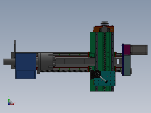直线导轨迷你车床