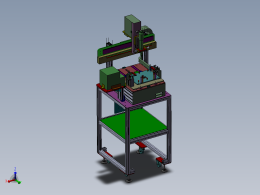 螺丝机机械结构