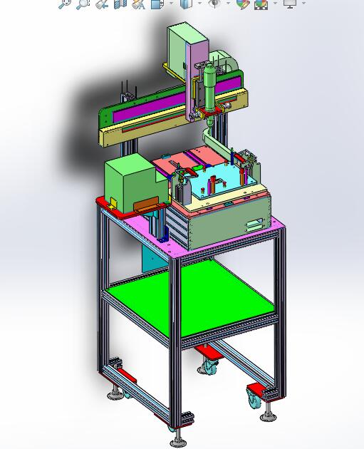 螺丝机机械结构