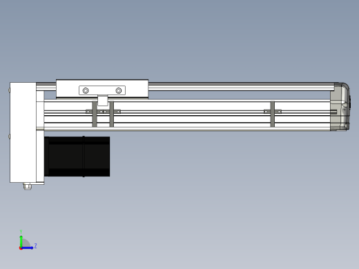 Toyo东佑达直线模组-ETH14-250-BM-200W左视缩略图