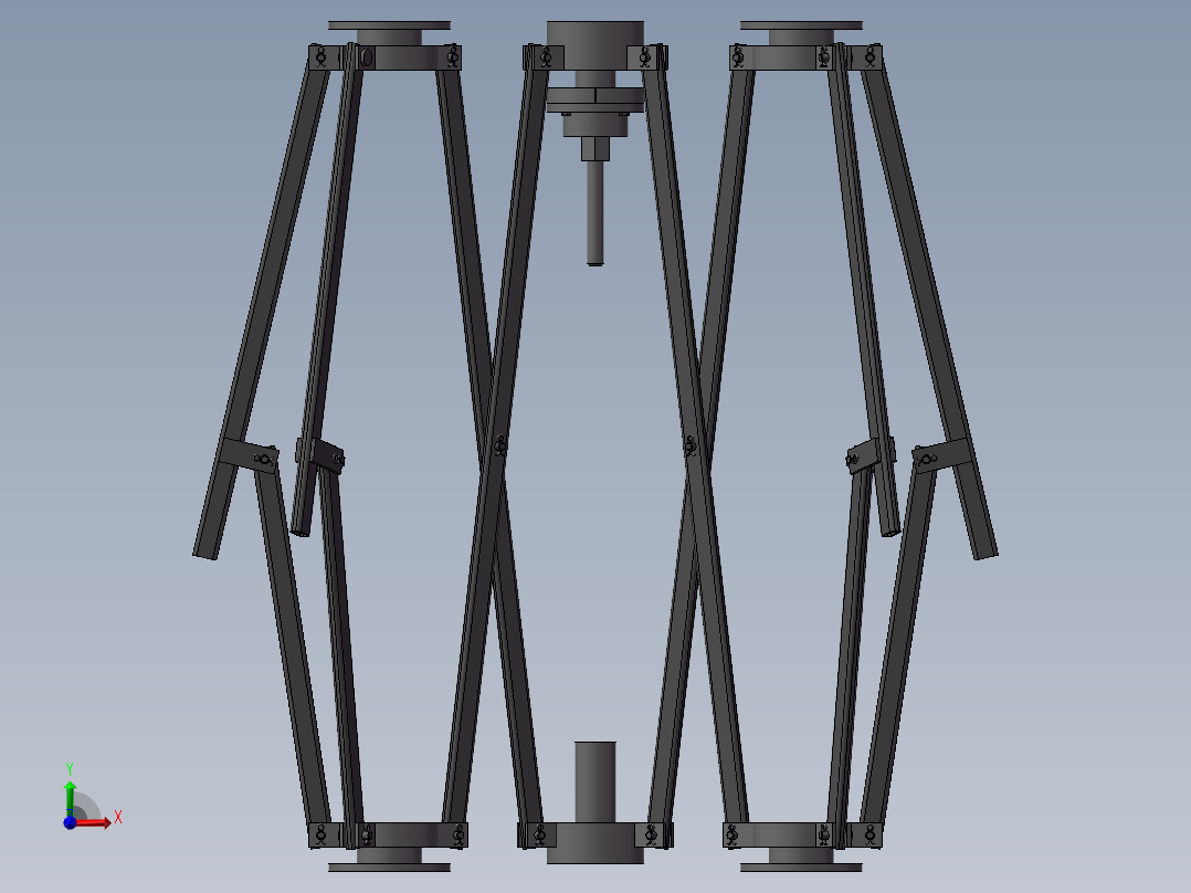 汽车遮阳伞的设计与结构优化【带三维】260前视图