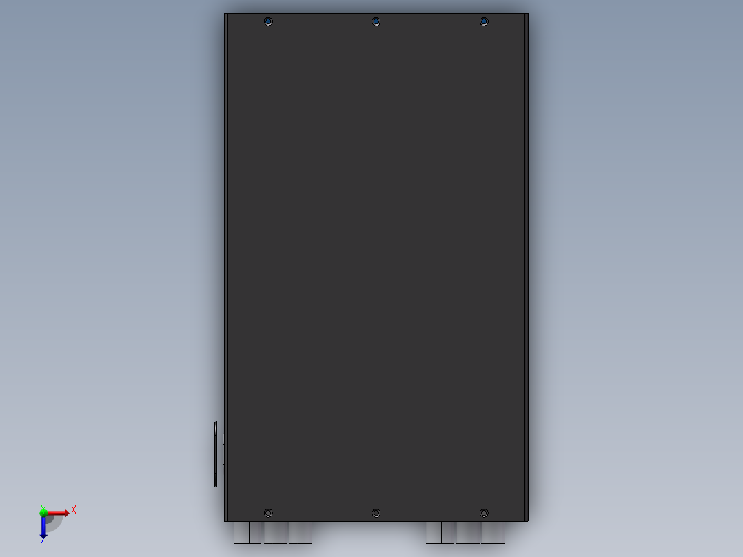 IC-4018便携式中继台俯视图