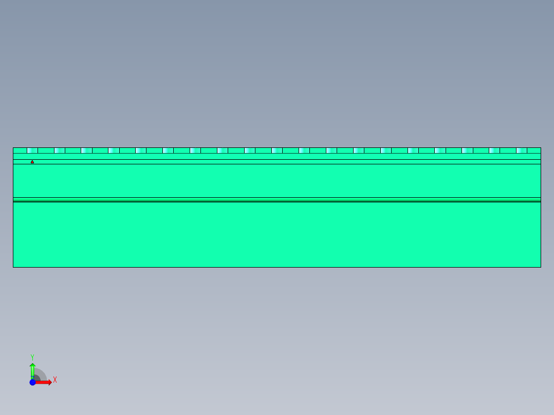 DEGSON 2EDG 系列 5.0mm 可插拔接线端子组-2EDGRH-5.0-38P-14-00AH前视图