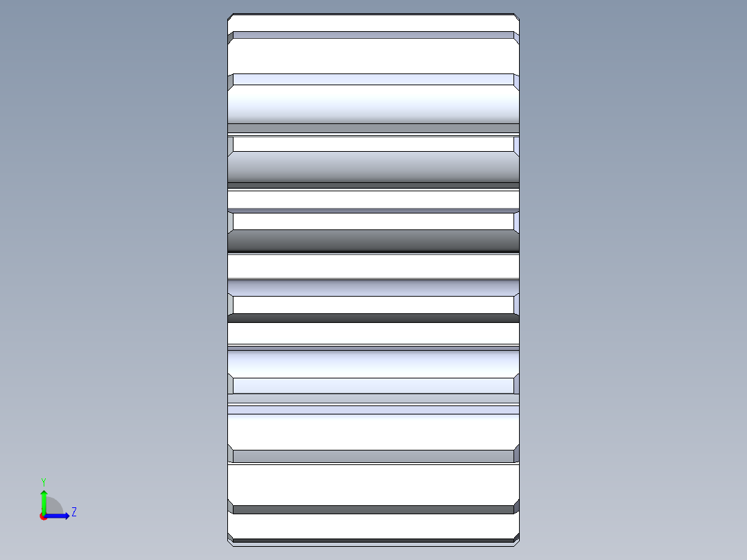 正齿轮压力角20 -16dp-20pa-20t spur gear左视图