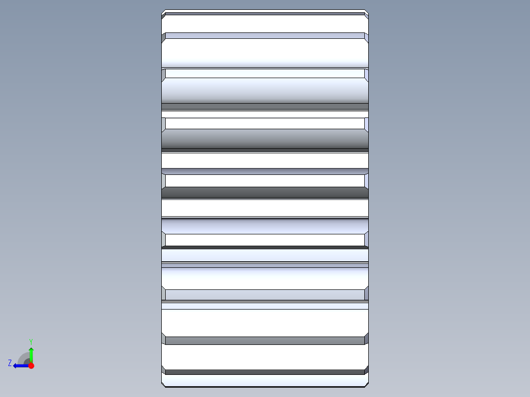正齿轮压力角20 -16dp-20pa-20t spur gear右视图
