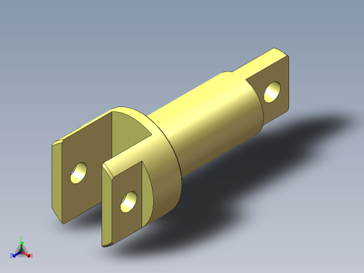 S3 连杆A正等轴测缩略图