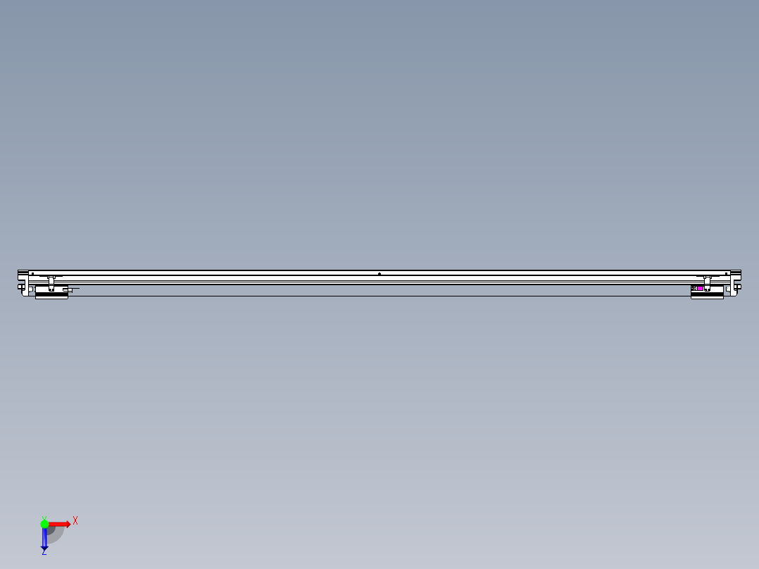 威洛博VL系列3d模型模组2VL22H1Y-S2100俯视图