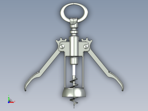 螺旋开瓶器14前视缩略图