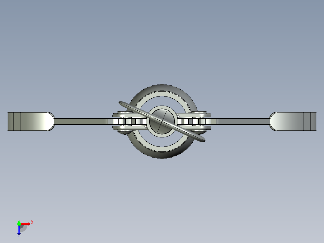 螺旋开瓶器14俯视图