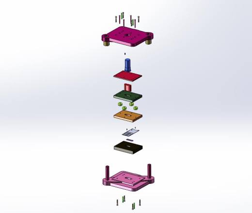 垫片落料模缩略图