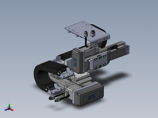 内嵌直交机械手XYG系列XYG320-A4