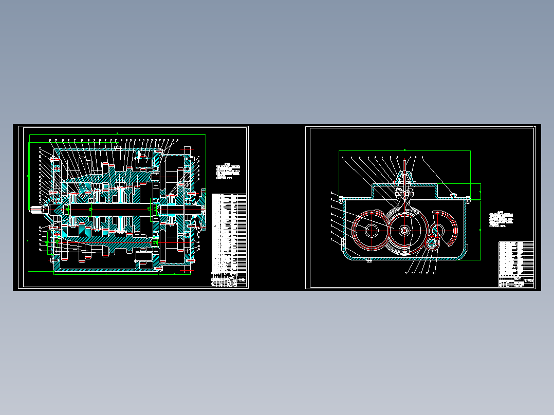 JX792-载货汽车重型货车十二档变速器设计【三轴十二档】