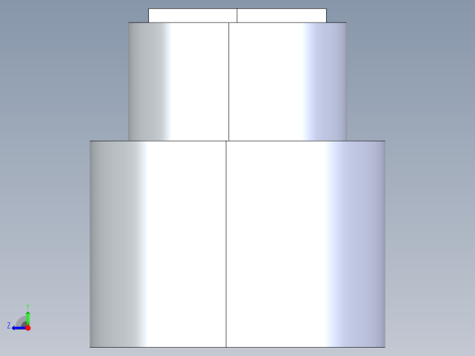 聚氯乙烯配件11A-Sch80_ReducerCoupling_SxS_829-209FB_1.5in x 0.5in右视缩略图