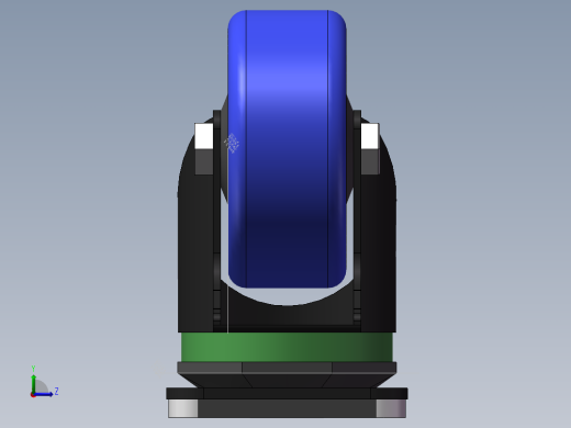 105脚轮直径75左视缩略图