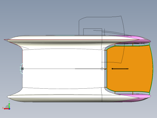 双体船后视缩略图