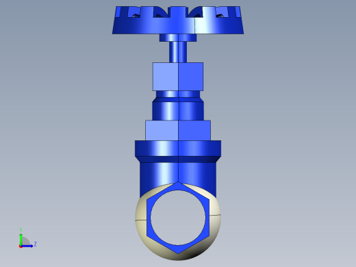 阀门模型HV3_DN32_BSP-0601300_1_WEB左视缩略图